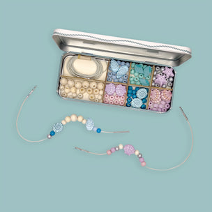 Seashell bracelet beading kit