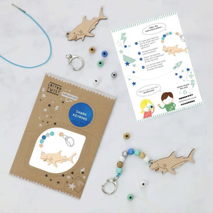 Mini Craft Kit  | Make Your Own Shark Keyring | Conscious Craft