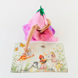 seek and find fairies play cloth