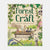 Book cover of 'Forest Craft' with illustrations of nature and tools on a beige background.