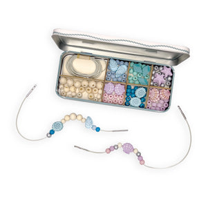 Seashell bracelet beading kit