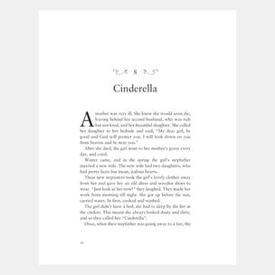 Text from 'Cinderella' by Charles Perrault on a white background