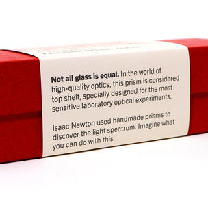 Laboratory Glass Prism - 6"