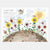 Educational art book about flowers with illustrations and text on a white background