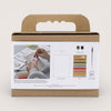 Mini Craft Kit | Embroidered Watercolour Art Kit