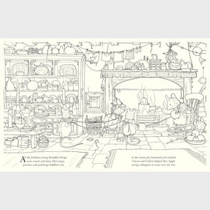 Brambly Hedge | Festive Colouring Book