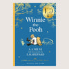 Winnie-the-Pooh book cover with blue background and yellow accents