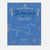 The front cover of the book 'An Anthology of Stargazing' by Missoni Beatt, published by DK. The cover features a deep blue background decorated with white constellations, gold stars, and gold celestial swirls.