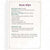 Informational card about Rose Hips with text on a white background