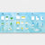 Instructions for making different types of paper airplanes on a blue background