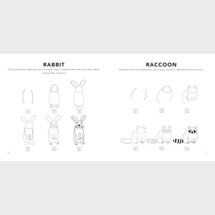 How to Draw Mushrooms and Woodland Creatures for Kids