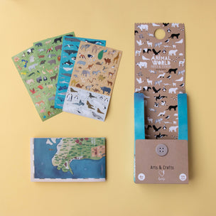 Animal Worlds | Poster & Stickers