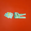 Londji Be wild crocodile with stickers
