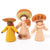 Felt Flower Fairy Forest Mushroom | Dark Skin Tone | Conscious Craft
