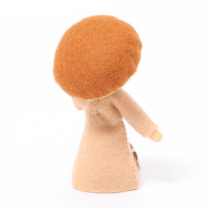 Felt Flower Fairy Porcini Mushroom | Conscious Craft