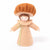 Felt Flower Fairy Porcini Mushroom | Conscious Craft