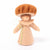 Felt Flower Fairy Porcini Mushroom | Conscious Craft