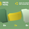 Arches Starter Set | 18 Pieces