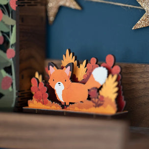 Dapple & Dot Pop Out Card | Autumn Fox