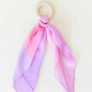Sarah's Silk  | Silk & Wood Teether Blossom | Conscious Craft