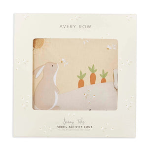 Avery Row Baby Fabric Book Bunny Tales