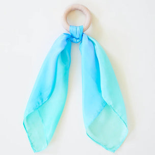 Sarah's Silk  | Silk & Wood Teether Sea | Conscious Craft