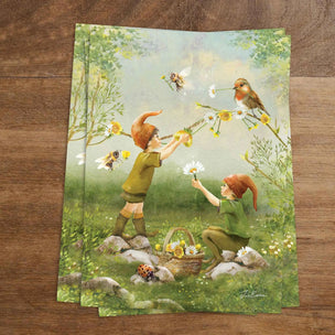 Postcard | Birds & Bees by Iris Esther