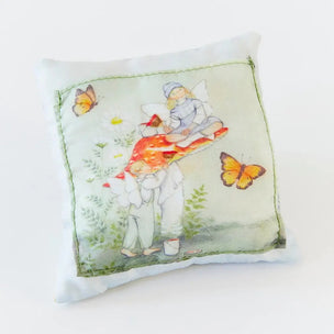 Sarah's Silks Bluebell Fairy Pillow