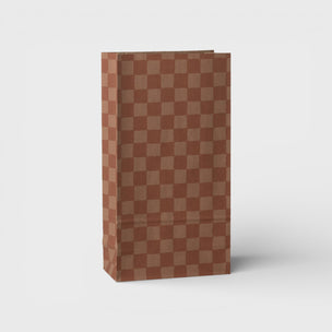 Maileg Gift Bag Medium | Checker Rose/Ocher