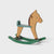 Maileg Rocking horse Mouse | Light brown
