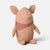 A plush Maileg pig toy in light peach fabric with a red and white gingham bandana around its neck, photographed against a clean light gray background.