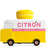 A Candylab wooden toy Citron Macaron Van | Conscious Craft
