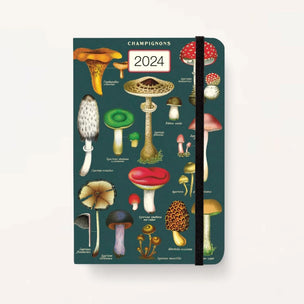 Cavallini mushroom weekly planner 2024