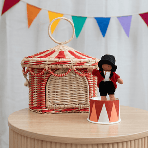 Olli Ella Circus Tent Basket | Conscious Craft