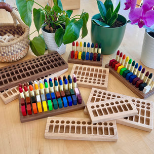 From Jennifer | Wooden Crayon Holder 24/24