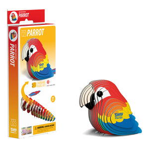 EUGY Parrot | Kids Cardboard Craft Kit 