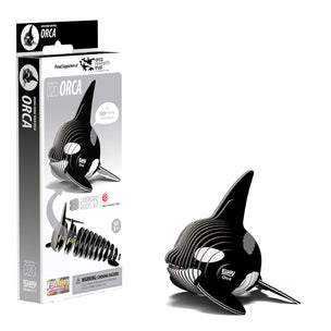EUGY Orca | Kids Cardboard Craft Kit 
