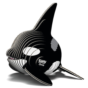 EUGY Orca | Kids Cardboard Craft Kit 