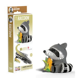 Eugy Raccoon card craft | Conscious Craft