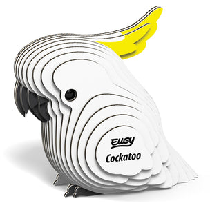 EUGY Cockatoo | Kids Cardboard Craft Kit 