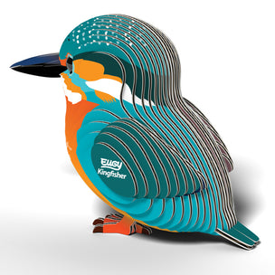 EUGY Kingfisher | Kids Cardboard Craft Kit 