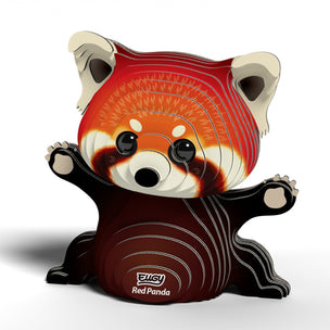 EUGY Red Panda | Kids Cardboard Craft Kit