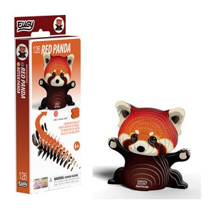 EUGY Red Panda | Kids Cardboard Craft Kit