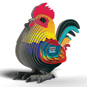 EUGY Rooster cardboard craft kit