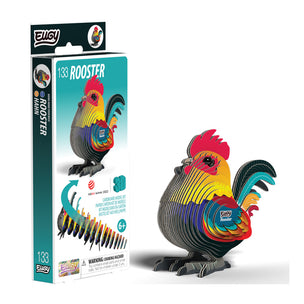 EUGY Rooster cardboard craft kit
