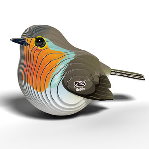 EUGY Robin | Kids Cardboard Craft Kit