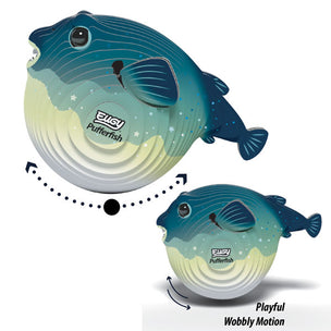 EUGY Pufferfish | Kids Cardboard Craft Kit