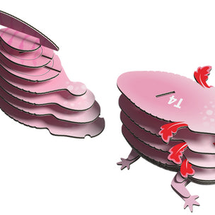 EUGY Axolotl | Kids Cardboard Craft Kit