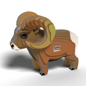 EUGY Big Horn | Kids Cardboard Craft Kit