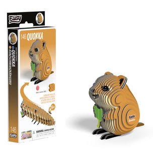 EUGY Quokka | Kids Cardboard Craft Kit